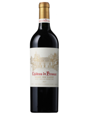 Château de Pressac - Rouge - 2021 - Vin Saint-Emilion Grand Cru