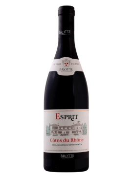 Maison Brotte - Esprit - Rouge - 2022 - Vin Côtes-Du-Rhône