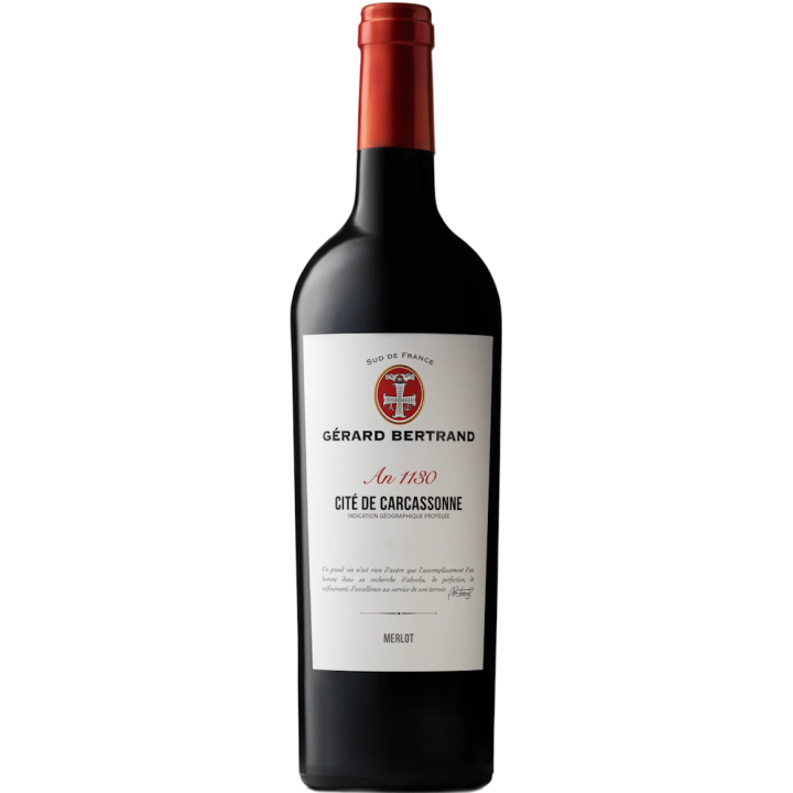 An 1130 rouge Héritage Cité de Carcassonne 2021 - Vin de Gérard Bertrand