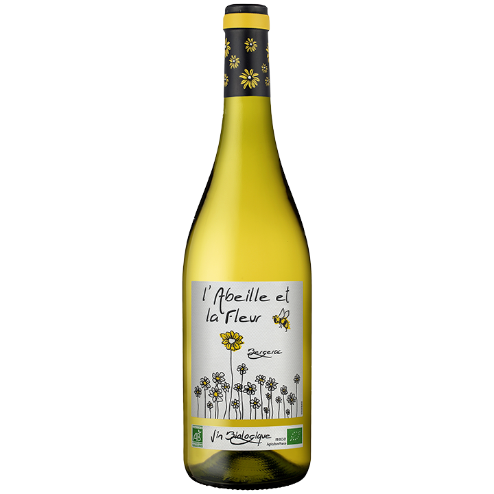 L'Abeille et la Fleur blanc sec de Couleurs d'Aquitaine - Vin blanc de Bergerac