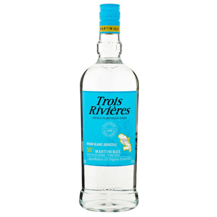 Rhum Blanc Agricole 50% - Trois Rivières - Expédition rapide