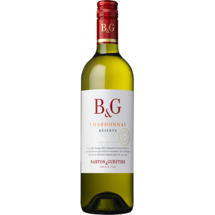 Chardonnay Réserve - Barton et Guestier - Expédition rapide