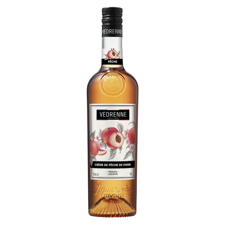 Crème de Pêche Vigne - Vedrenne - 100 cl - achat en ligne