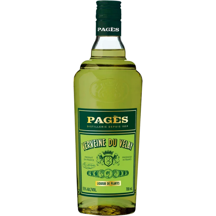 Verveine verte du Velay 55°  - Pagès 70 cl - achat en ligne