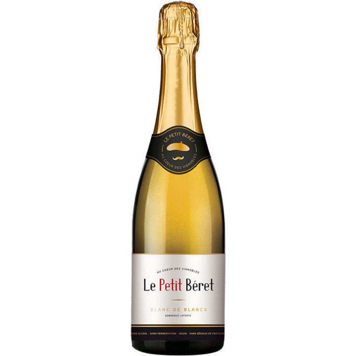 Le Petit Béret, Blanc de Blancs - Vin effervescent Sans Alcool