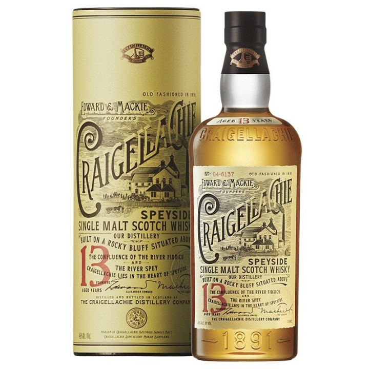Speyside 13 Ans - Craigellachie - 70 cl