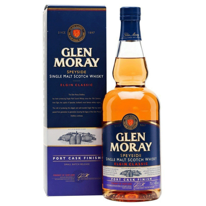 Whisky Port Cask Finish - Glen Moray - 70 cl