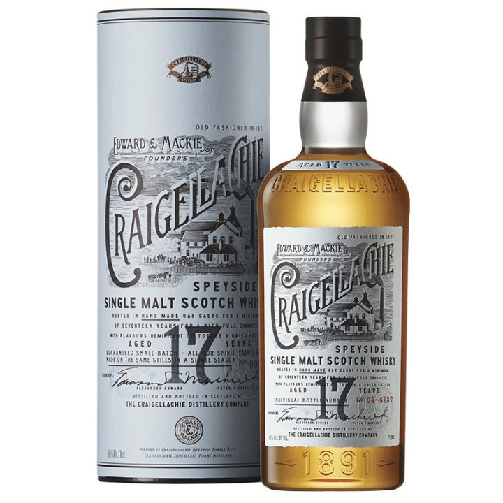 Speyside 17 Ans - Craigellachie - 70 cl