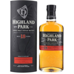 Whisky 18 Ans - Highland Park - 70 cl