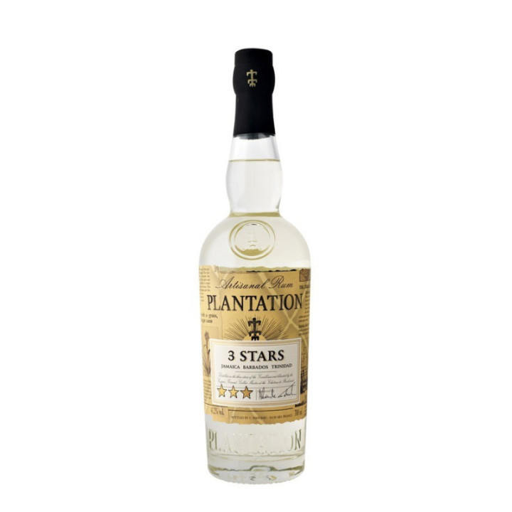 Rhum Three Stars Caraïbes - Plantation - 70 cl