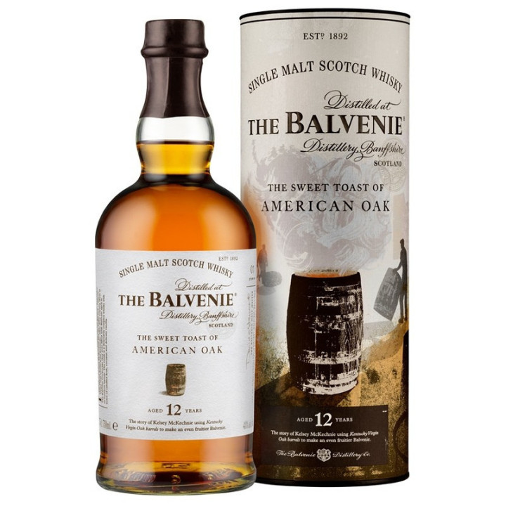 Whisky The Sweet Toast Of America Oak 12 ans - The Balvenie - 70 cl