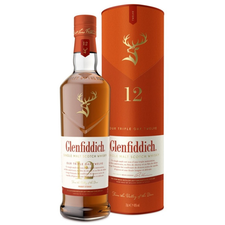 Whisky Triple Oak 12 ans - Glenfiddich - 70 cl