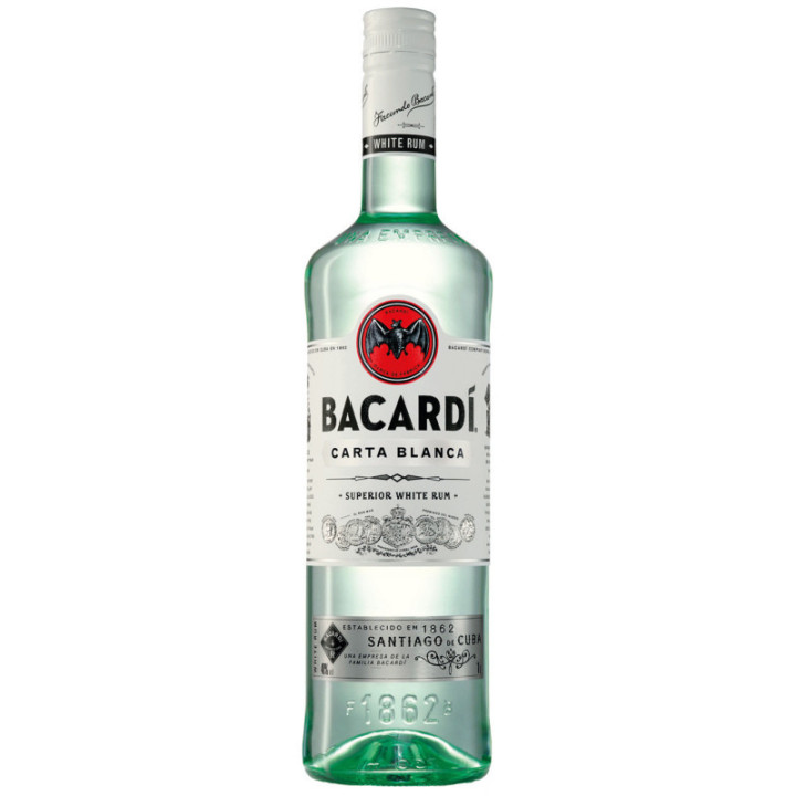 Rhum Carta Blanca Blanc - Bacardi - 70 cl