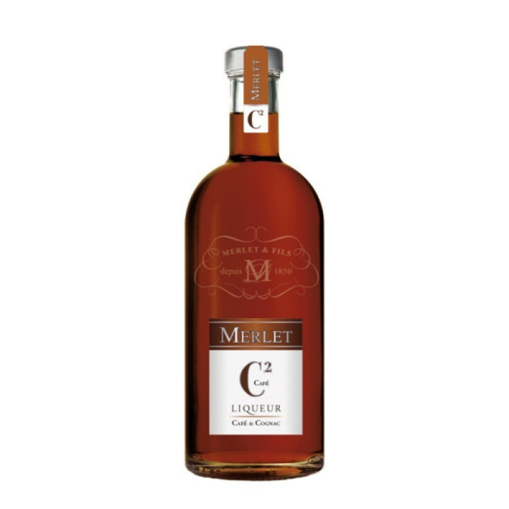 Cognac C2 Liqueur de au Café - Merlet - 70 cl