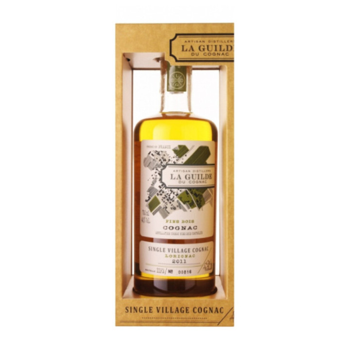 Cognac Fins Bois 2011 - La Guilde - 70 cl