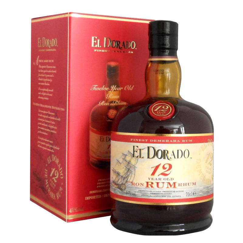 Rhum El Dorado 12 Ans Rum au meilleur prix