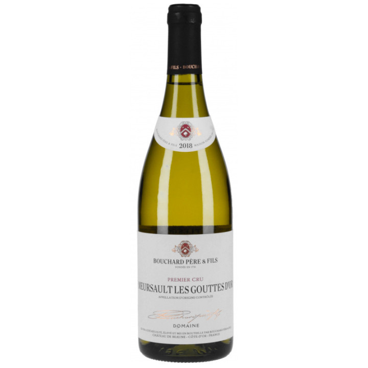 Meursault 1er Cru Les Gouttes D'Or Blanc 2021 - Bouchard Père & Fils - 75 cl