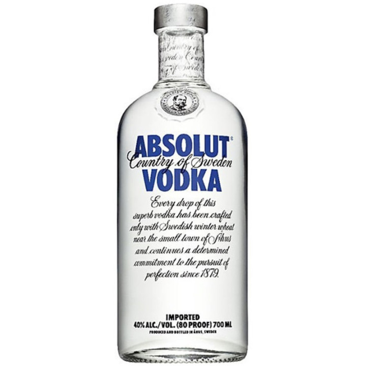 Vodka Blue - Absolut - 100 cl
