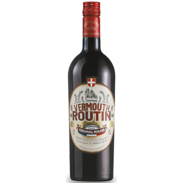 Vermouth Routin Rouge - Distillerie des Alpes - 75 cl