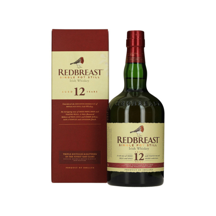 12 Ans Single Pot Still - Redbreast - 70 cl