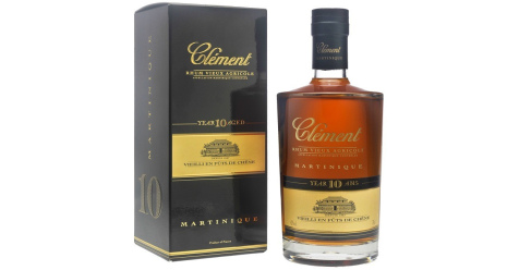 Clement Rhum Agricole Ambré Très Vieux 10 Ans 42° Etui - Clément