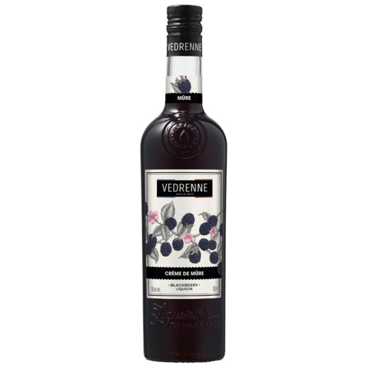 Liqueur de Crème de Mûre - Vedrenne - 70 cl