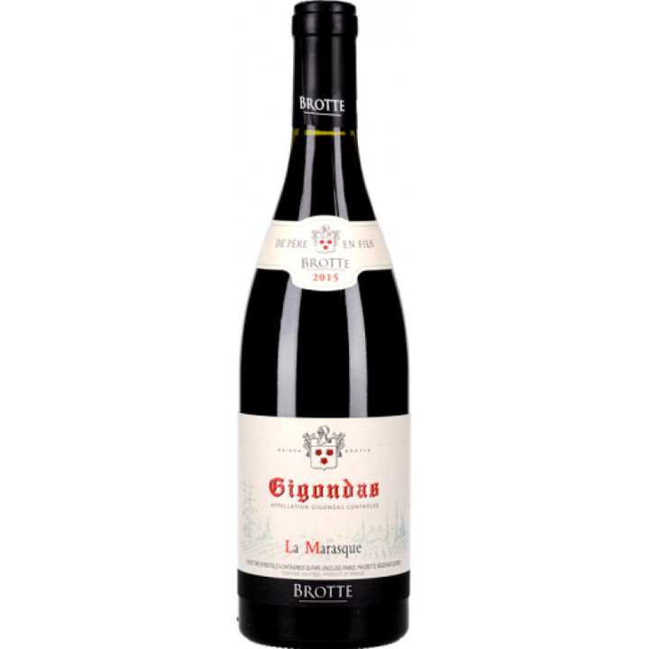 Gigondas La Marasque Rouge 2022 - Maison Brotte - 75 cl