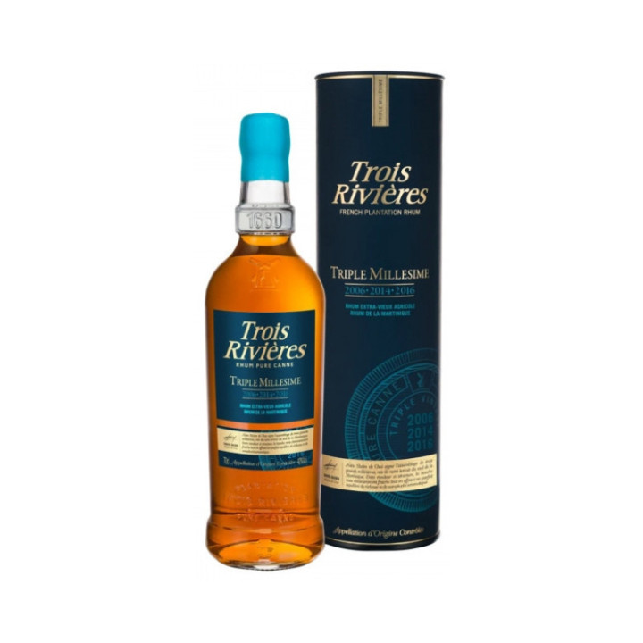 Rhum Triple Millésime 2016 - Trois Rivières - 70 cl