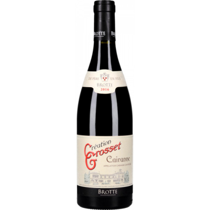 Cairanne Création Grosset 2021 - Maison Brotte - 75 cl