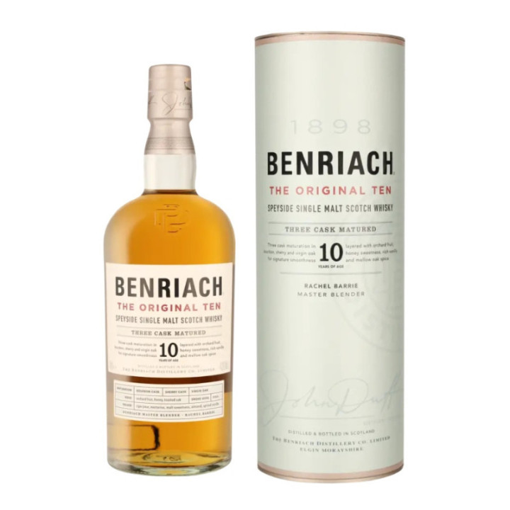 Whisky The Original Ten 10 Ans - Benriach - 70 cl