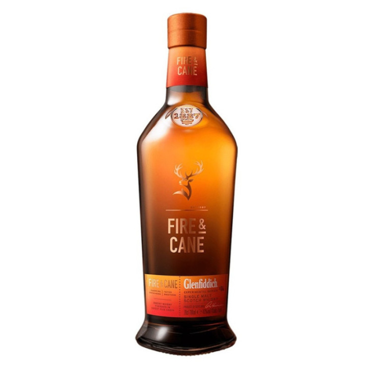 Whisky Fire & Cane Scotch 43° - Glenfiddich - 70 cl