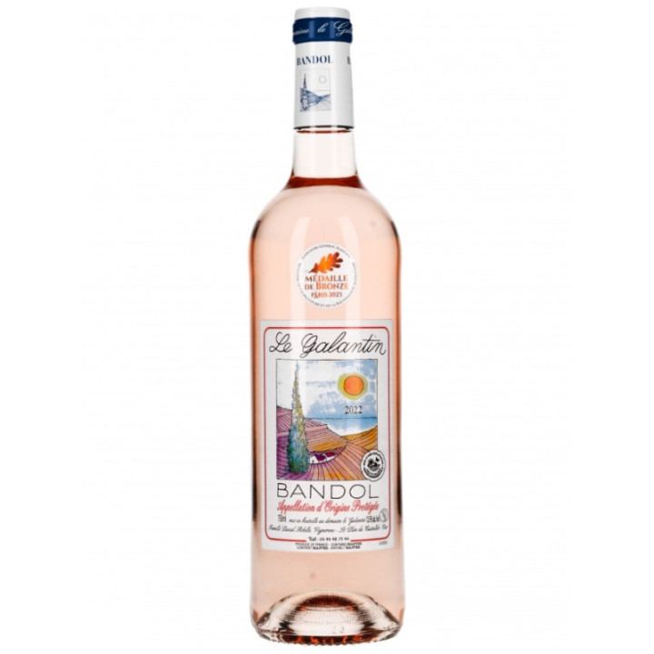 Bandol Rosé 2025 - Le Galantin - 75 cl
