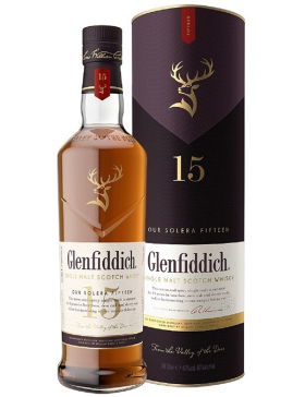 Glenfiddich 15 Ans Solera - Spiritueux Scotch Whisky / Speyside