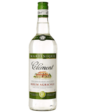 Clément Rhum Agricole Blanc 50% - Spiritueux Antilles