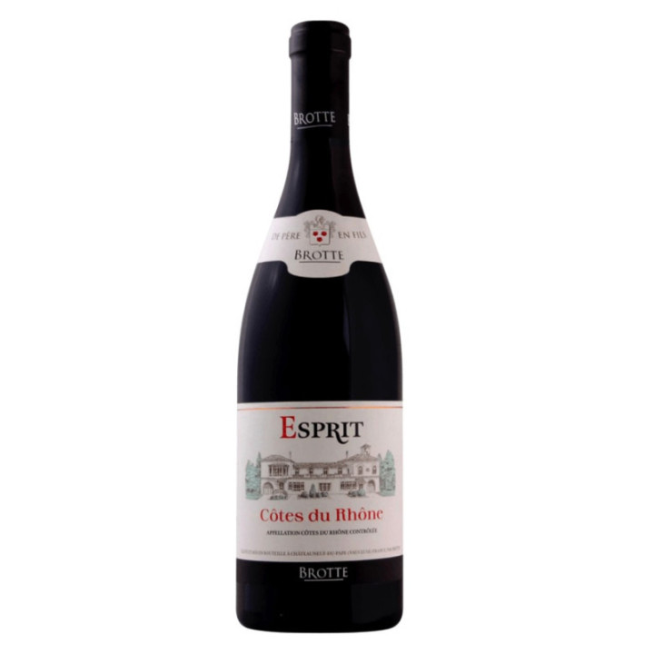 Esprit Rouge 2022 - Maison Brotte - 75 cl