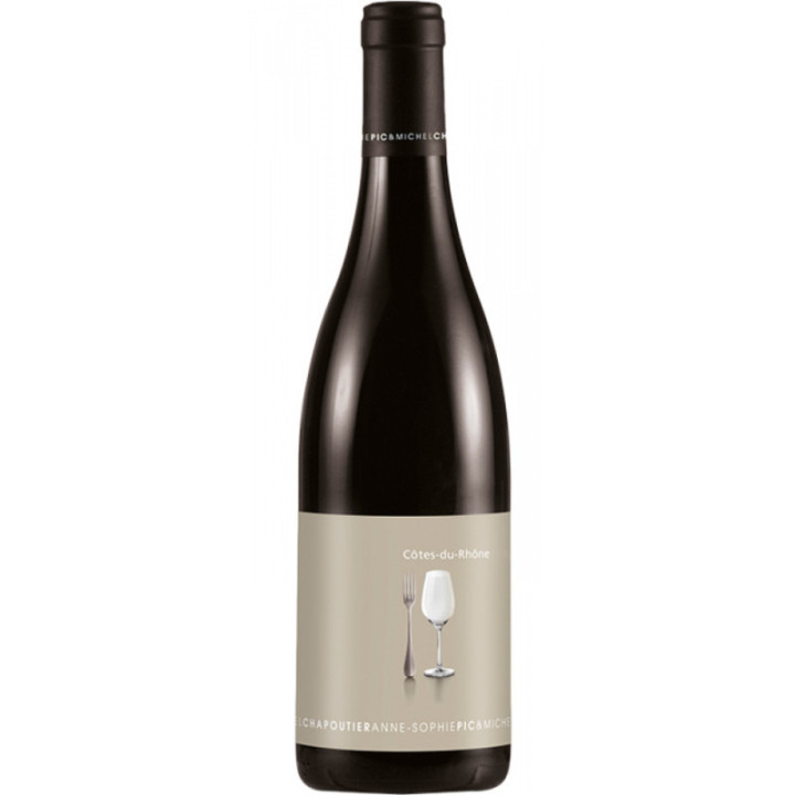Anne-Sophie Pic & Chapoutier Côtes du Rhône Rouge 2023 - M.Chapoutier - 75 cl