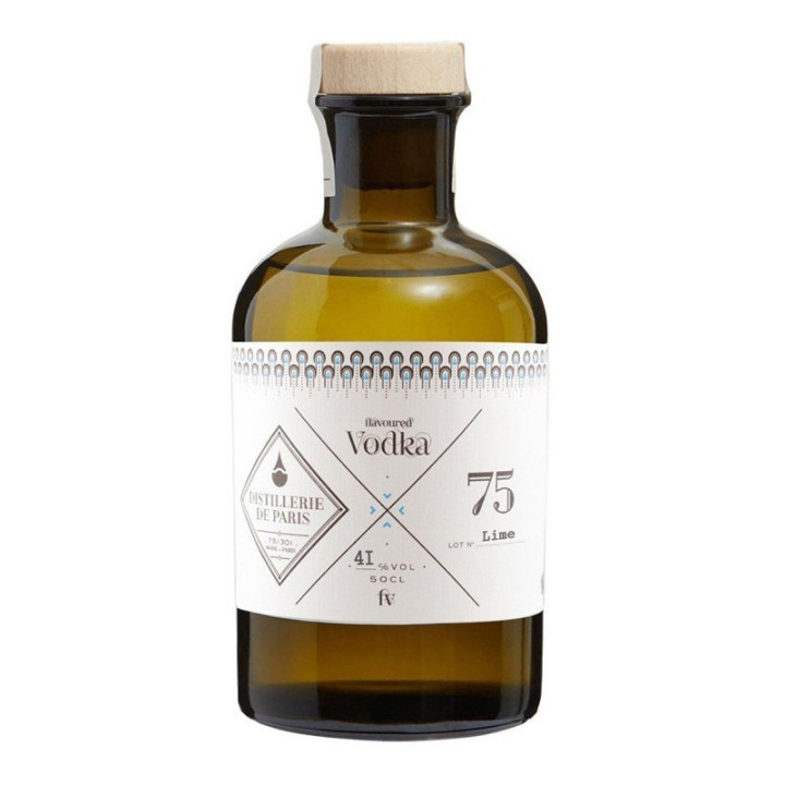 Vodka Flavoured Lime - Distillerie de Paris - 50 cl