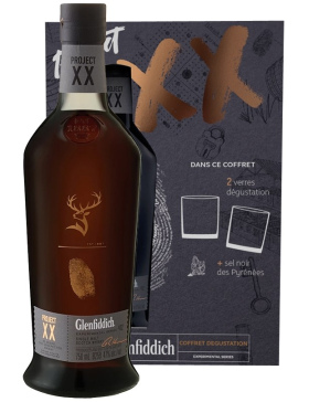 Glenfiddich Project XX - Coffret 2 Verres - Spiritueux Scotch Whisky / Speyside