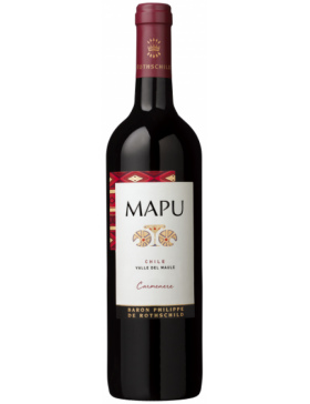 Mapu Reserva Carmenère - Rouge - 2018 - Vin Central Valley