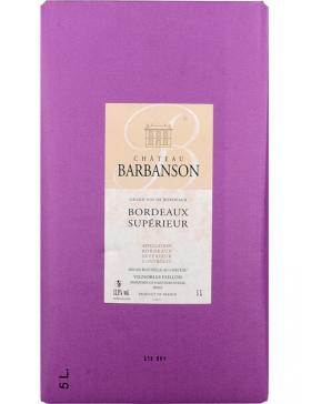 Château Barbanson - Rouge - BIB - 5L - Vin Bordeaux-Supérieur