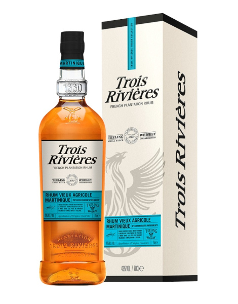 Trois Rivières Finish Irish Whiskey Teeling - 43%