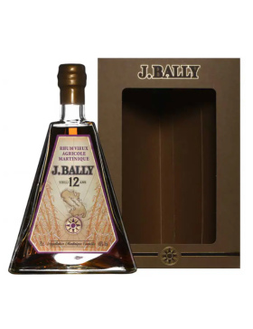 J.Bally - Vieux Rhum Agricole 12 Ans - 45% - Spiritueux Caraïbes