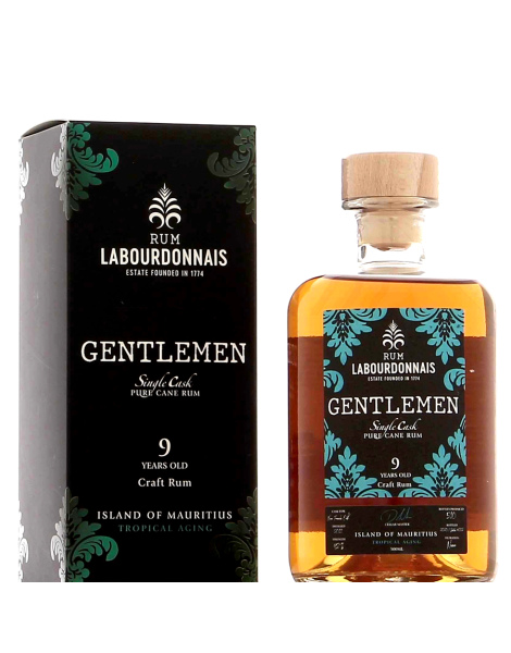 Labourdonnais - Gentleman Single Cask - 9 ans Rum - Etui