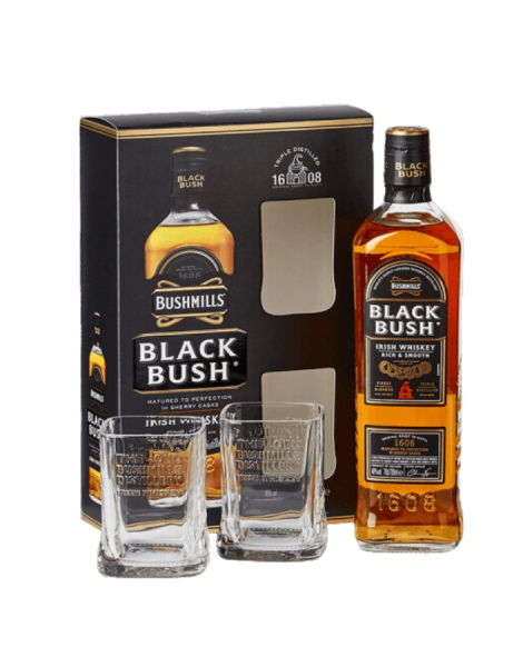 Bushmills Black Bush - Coffret 2 Verres