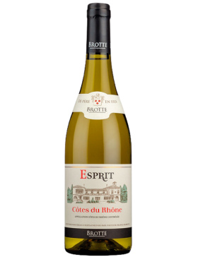 Maison Brotte - Esprit - Blanc - 2023 - Vin Côtes-Du-Rhône