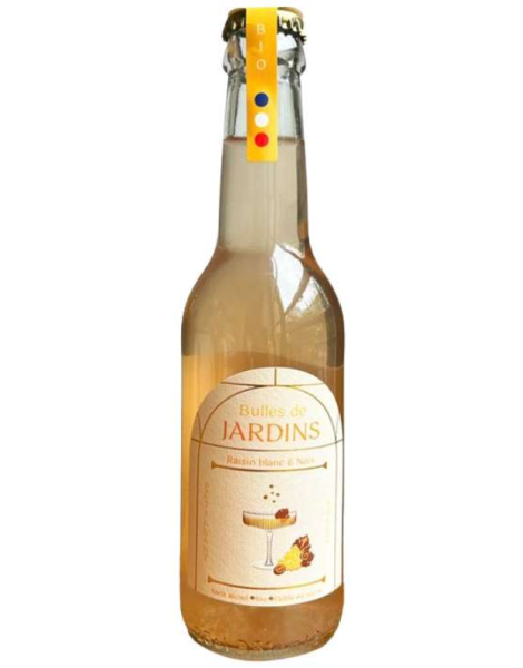 Bulles de Jardins - Raisin blanc & Noix - 25cl - Bio