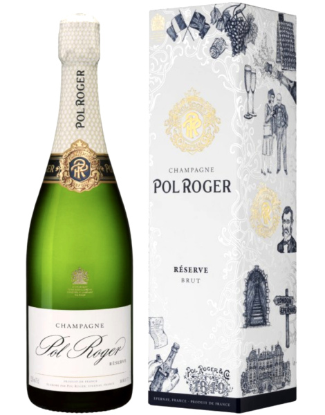 Pol Roger Brut Réserve - Etui