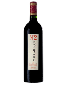 Numéro 2 de Maucaillou - Rouge - 2021 - Vin Moulis-En-Médoc