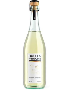 Bulles de Ruche - Hydromel Extra Brut - Cuvée Fleur de Litchi - BIO - Spiritueux