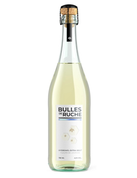 Bulles de Ruche - Hydromel Extra Brut - Cuvée Fleur de Lavande - BIO - Spiritueux